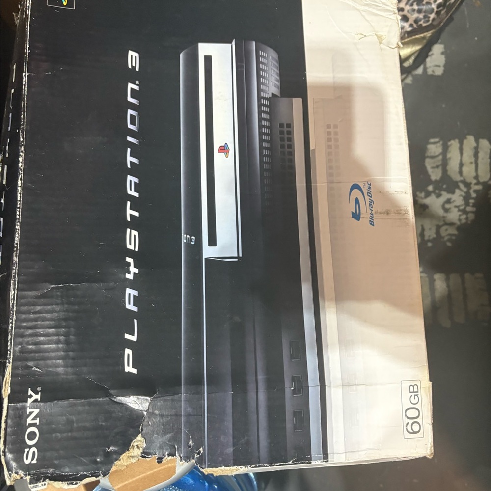 Sony PlayStation 3 Console - Silver and Black